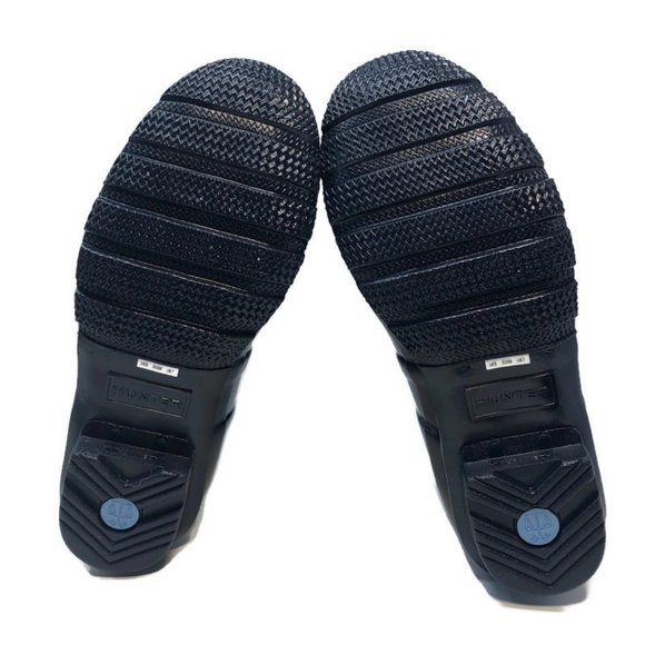 Hunter Original Adjustable Gloss Rain Boot Navy - Picture 8 of 8